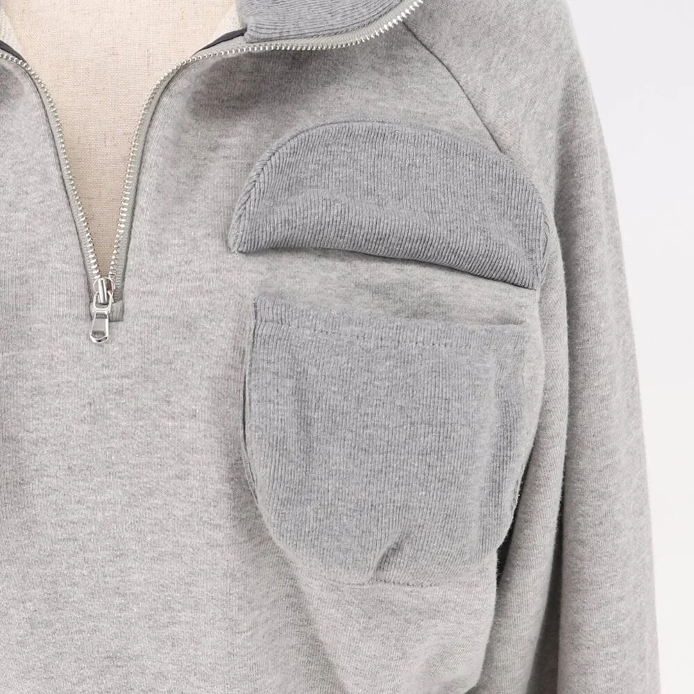 ORSEUND IRIS Le Sport Pullover Heather Gray Size S - Picture 10 of 12